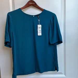 NWT Eileen Fisher TENSEL viscose top size S